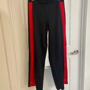 FLARED TRACK SUIT PANTS